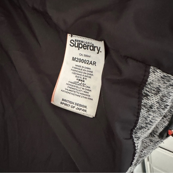 Superdry Storm Softshell Hybrid Zip Hooded Jacket - Picture 9 of 11